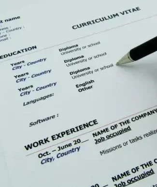 cv form